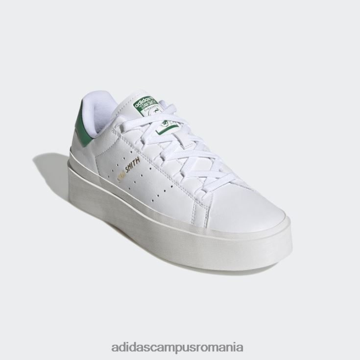 adidas campus romania pantofi albi stan smith excelenti femei alb/verde J266N28302