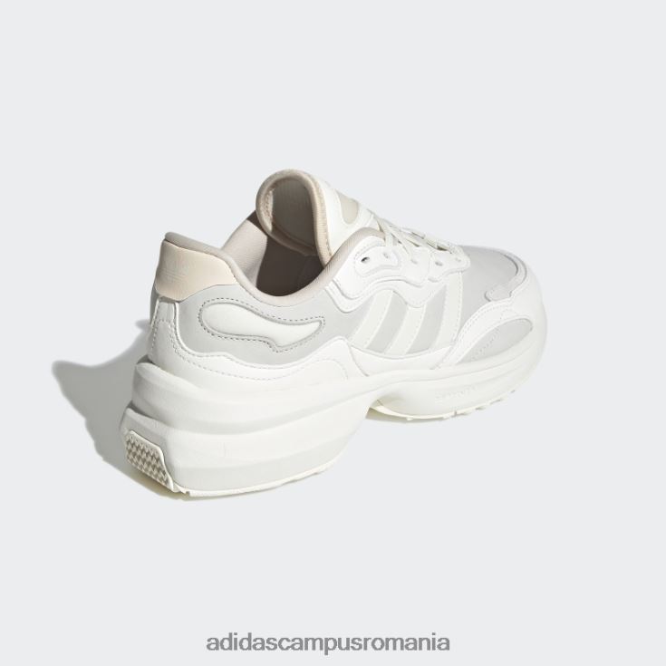 adidas campus romania pantofi albi zentici femei alb/fildeș J266N216366