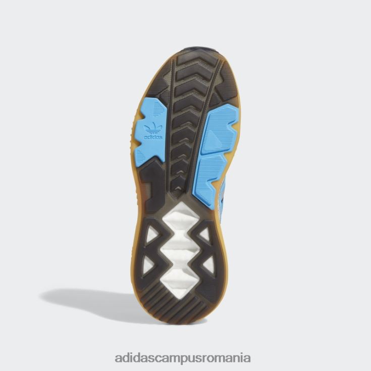 adidas campus romania pantofi amber zx 5k boost femei gri/papură/chihlimbar J266N216281