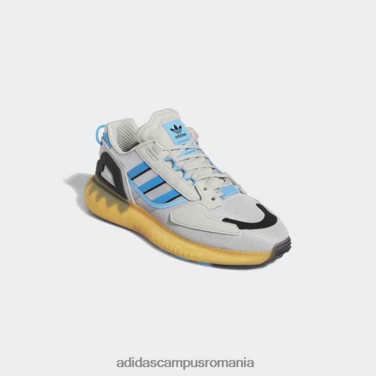 adidas campus romania pantofi amber zx 5k boost femei gri/papură/chihlimbar J266N216281
