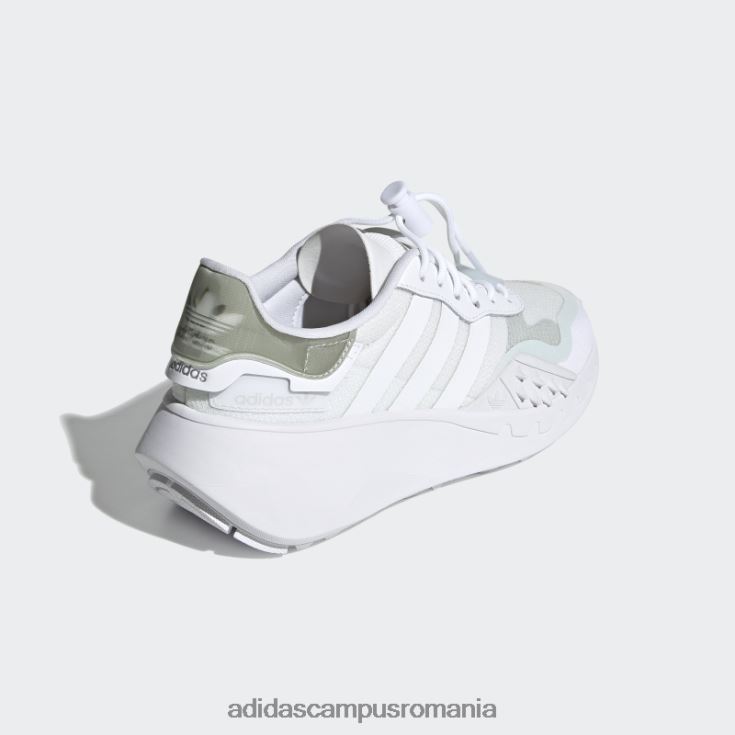 adidas campus romania pantofi choigo albi femei alb/argintiu J266N22182