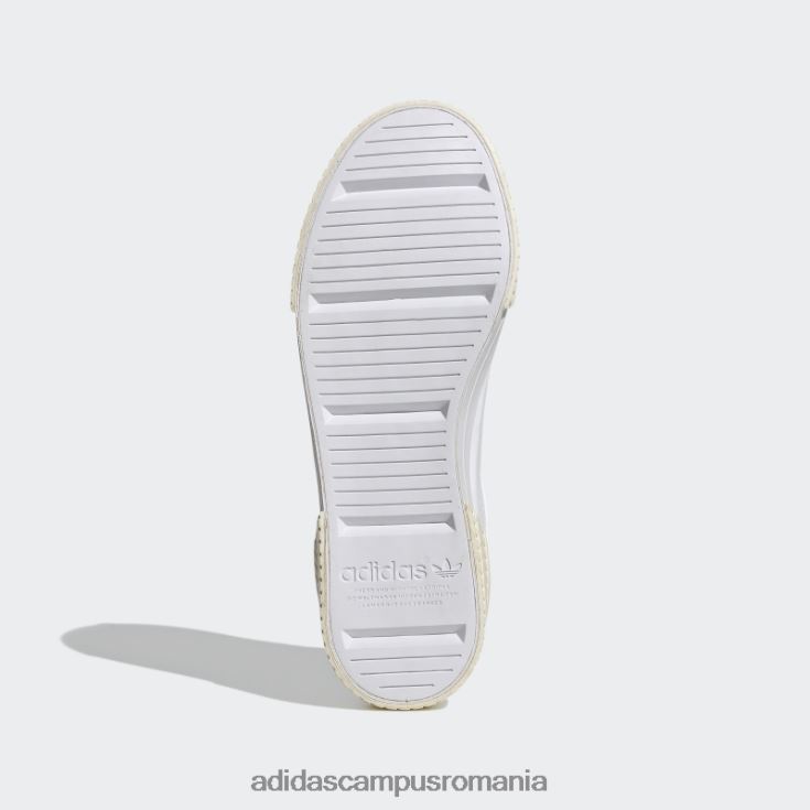 adidas campus romania pantofi court tourino albi femei alb/gri J266N216249