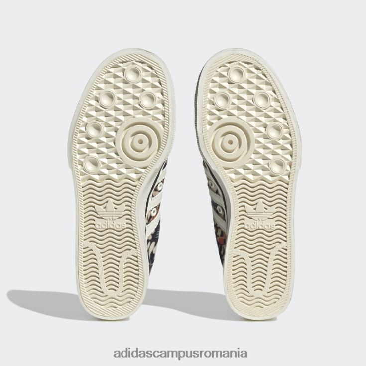 adidas campus romania pantofi cu platformă nizza violet șoc femei alb/mov de șoc J266N28600