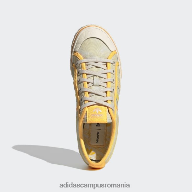 adidas campus romania pantofi cu platforma nizza galben adidas femei nuanță galben/portocaliu/alb J266N2510