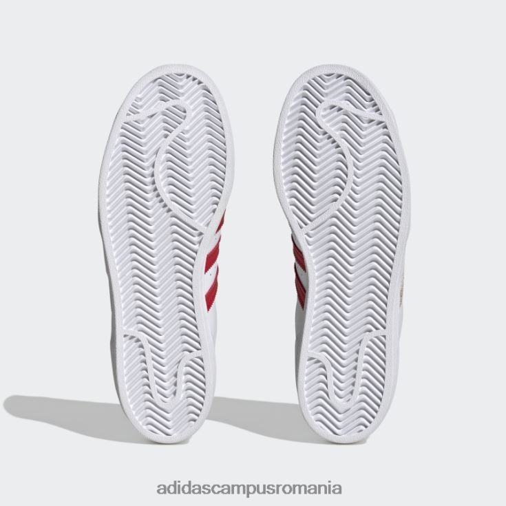 adidas campus romania pantofi de superstar stacojiu femei alb/stacojiu J266N28372
