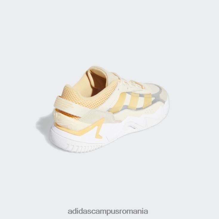 adidas campus romania pantofi ecru tint niteball 2.0 femei nuanță ecru/chihlimbar/alb J266N216264