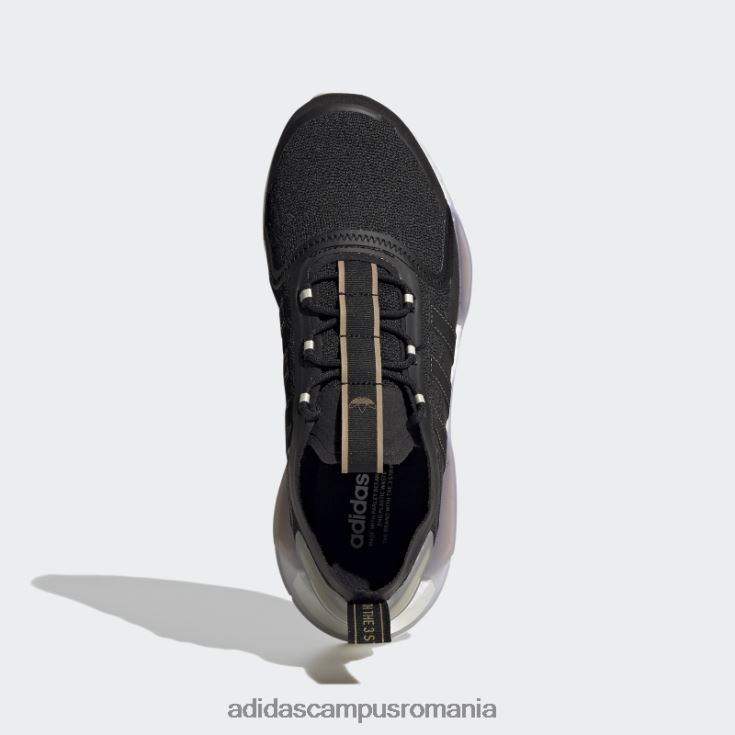 adidas campus romania pantofi eleganti din aluminiu nmd-v3 femei negru/alb/aluminiu J266N22081