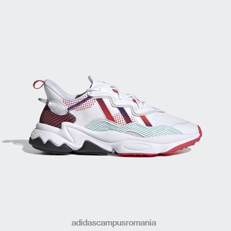 adidas campus romania pantofi fierbinți ozweego negri femei alb negru J266N216294