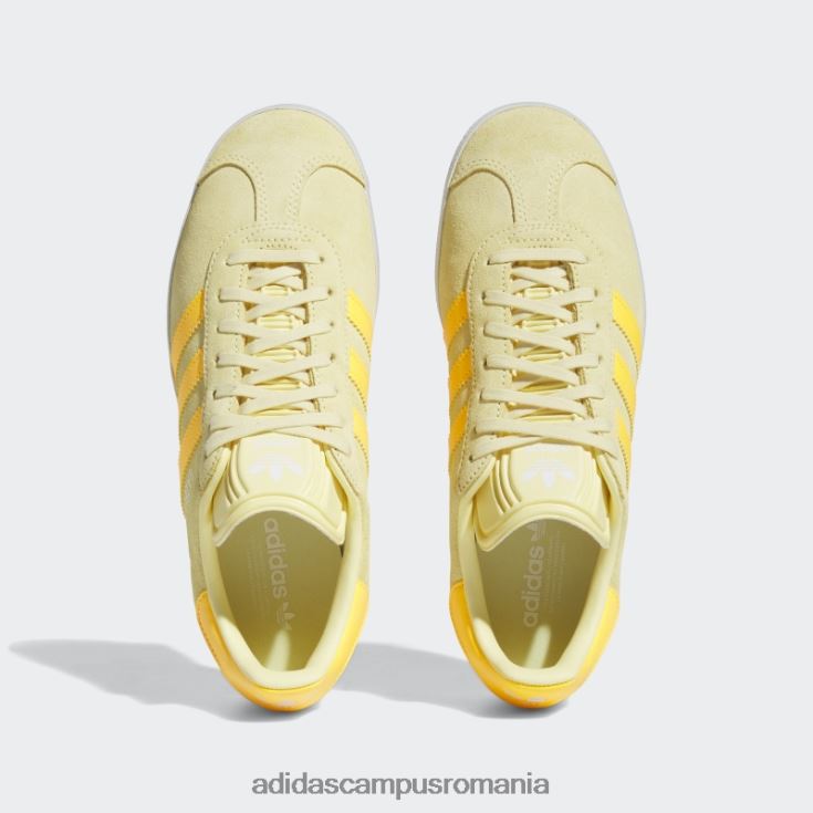 adidas campus romania pantofi gazele galbene femei galben/auriu/alb J266N215857