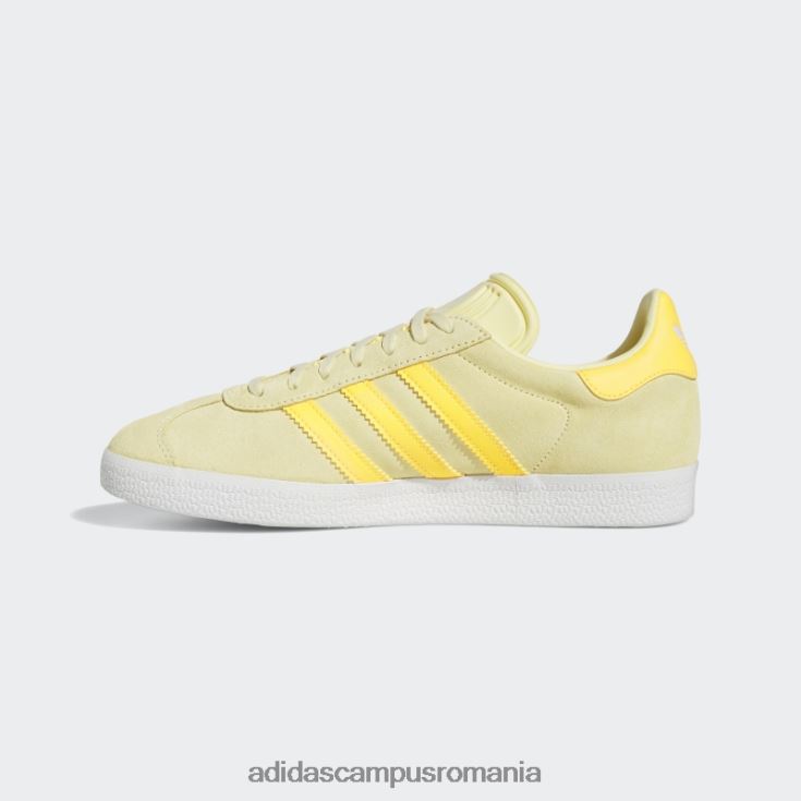 adidas campus romania pantofi gazele galbene femei galben/auriu/alb J266N215857