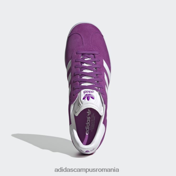 adidas campus romania pantofi gazelle violet femei violet/alb/auriu J266N28497