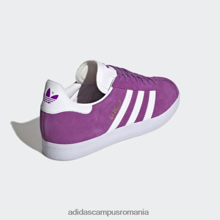 adidas campus romania pantofi gazelle violet femei violet/alb/auriu J266N28497