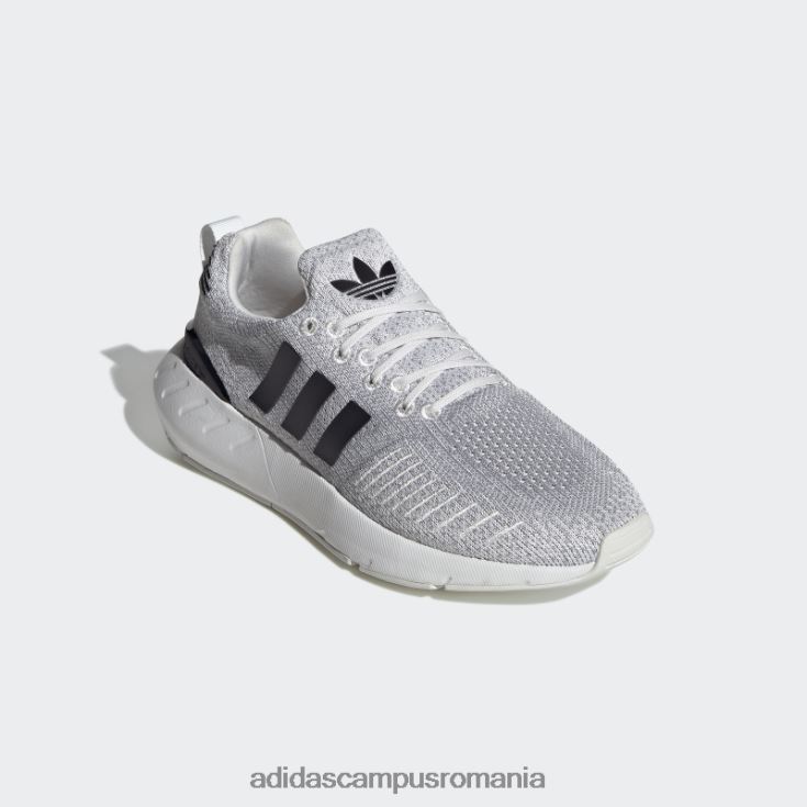 adidas campus romania pantofi gri Swift Run 22 femei alb/negru/gri J266N22177