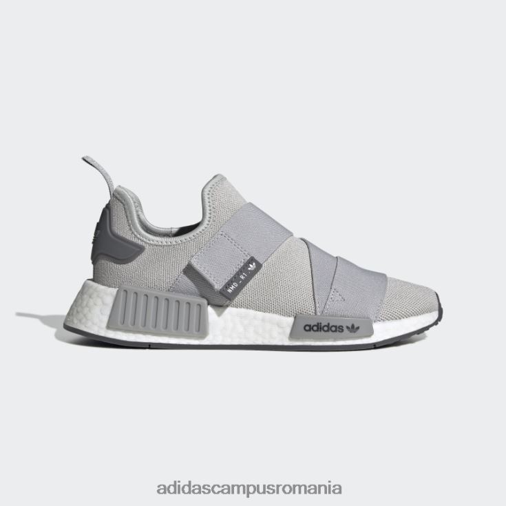 adidas campus romania pantofi gri nmd-r1 cu curea femei gri/alb J266N216180