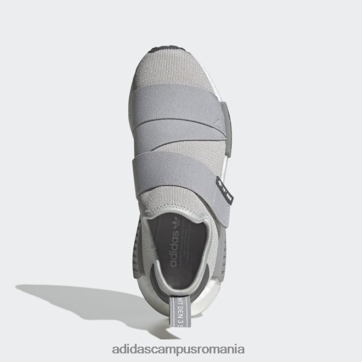 adidas campus romania pantofi gri nmd-r1 cu curea femei gri/alb J266N216180