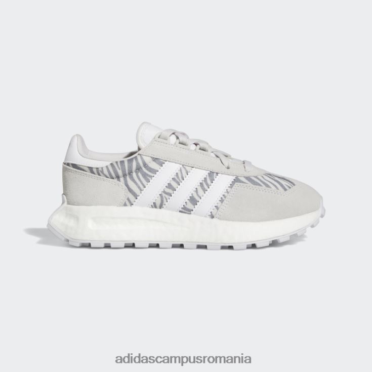 adidas campus romania pantofi gri retropy e5 moda femei gri/alb J266N28716