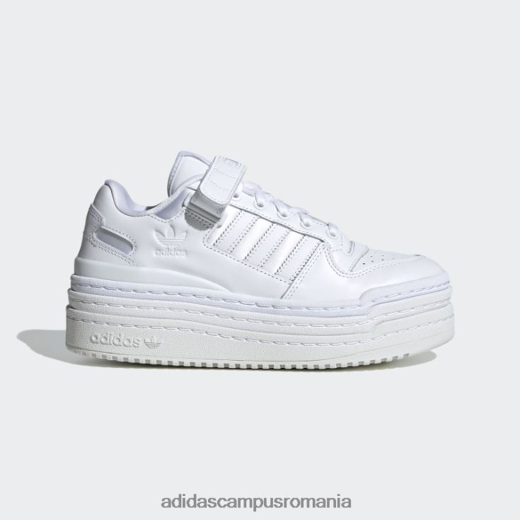 adidas campus romania pantofi joasa triple platforma alb femei alb J266N215865