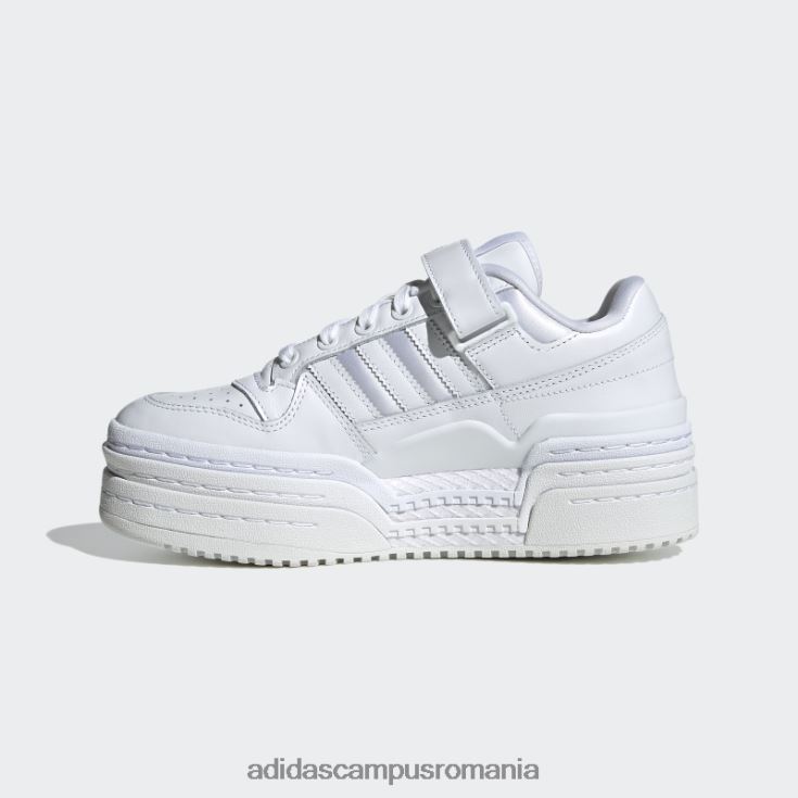 adidas campus romania pantofi joasa triple platforma alb femei alb J266N215865