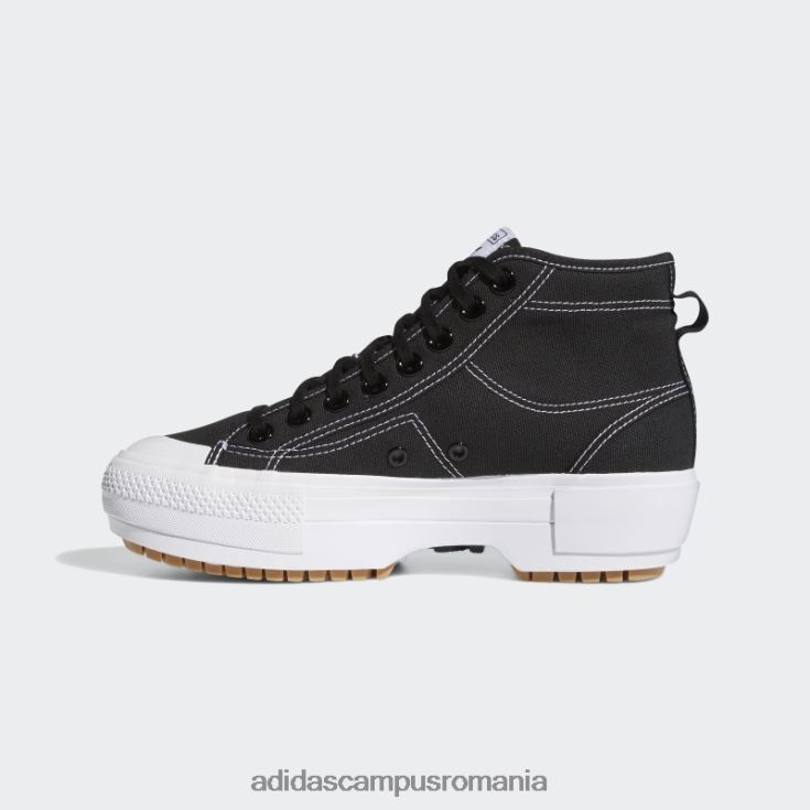 adidas campus romania pantofi negri nizza trek femei negru/alb/gumă J266N28543