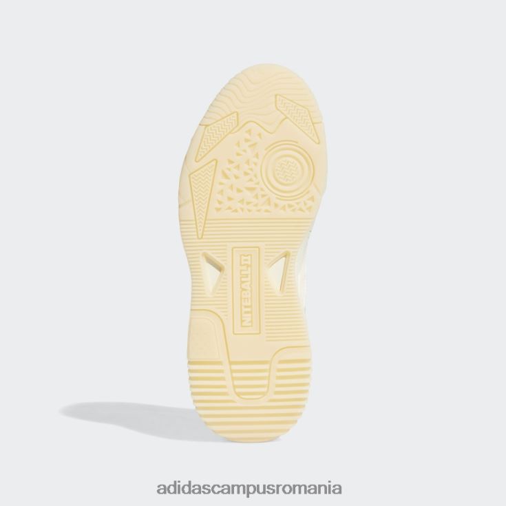 adidas campus romania pantofi niteball 2.0 albi femei alb/negru/argintiu J266N216291