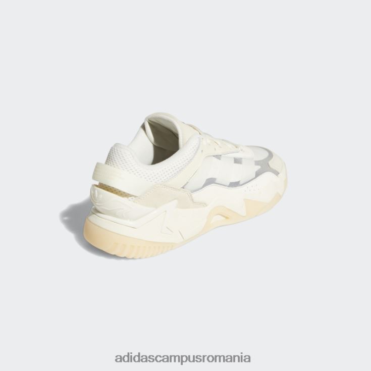 adidas campus romania pantofi niteball 2.0 albi femei alb/negru/argintiu J266N216291