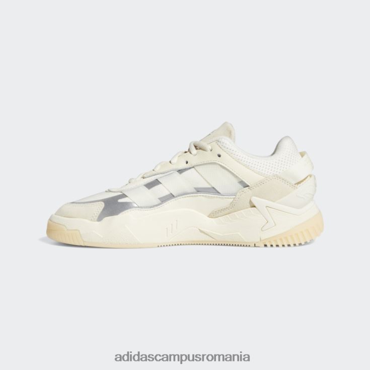 adidas campus romania pantofi niteball 2.0 albi femei alb/negru/argintiu J266N216291