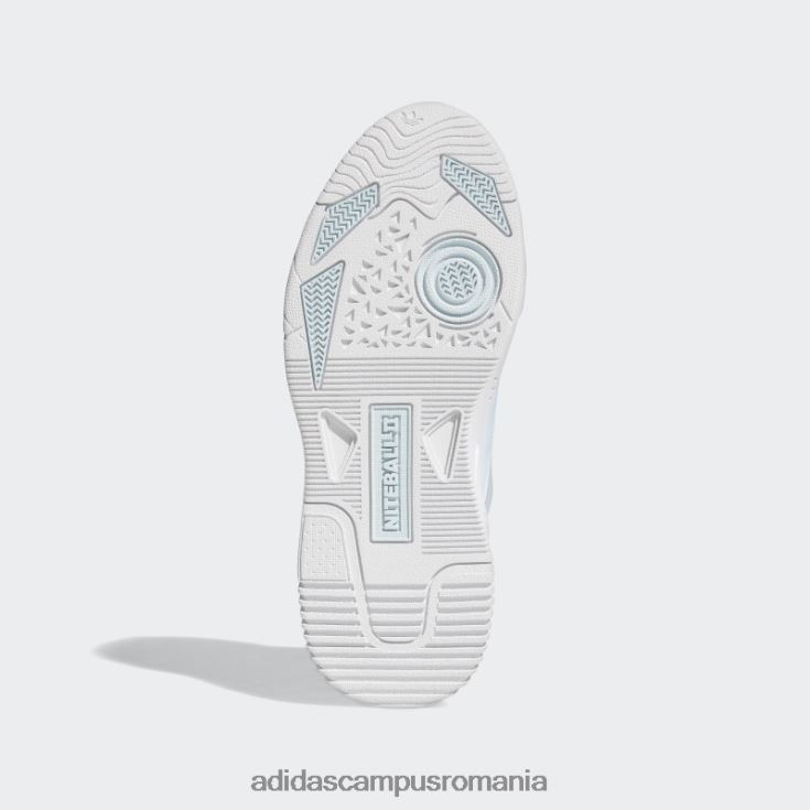 adidas campus romania pantofi niteball 2.0 sky tint femei nuanță de cer/alb J266N216267