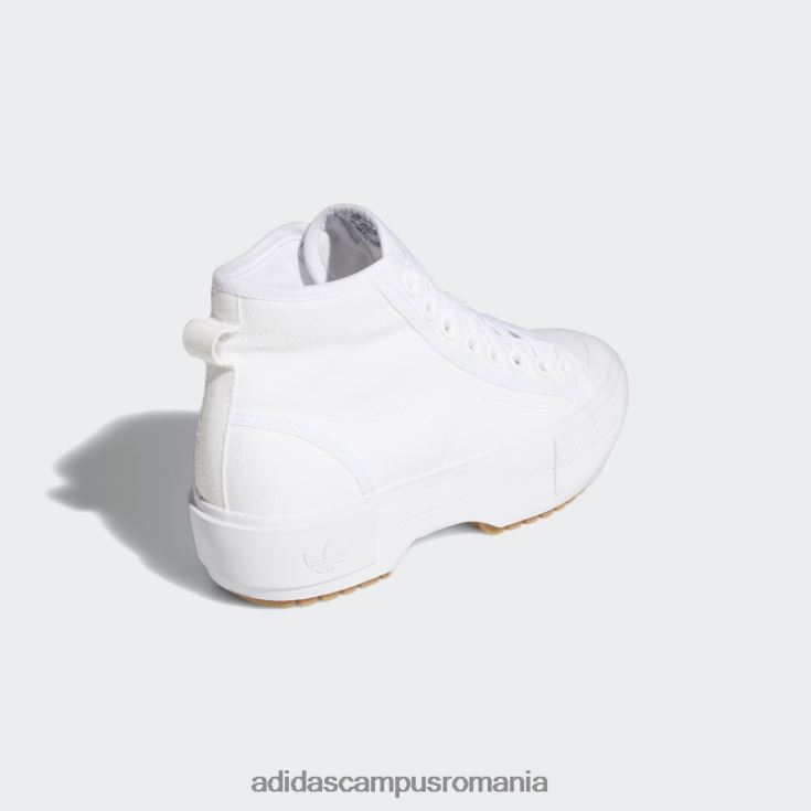 adidas campus romania pantofi nizza trek alb adidas femei alb/gumă/gri J266N28334
