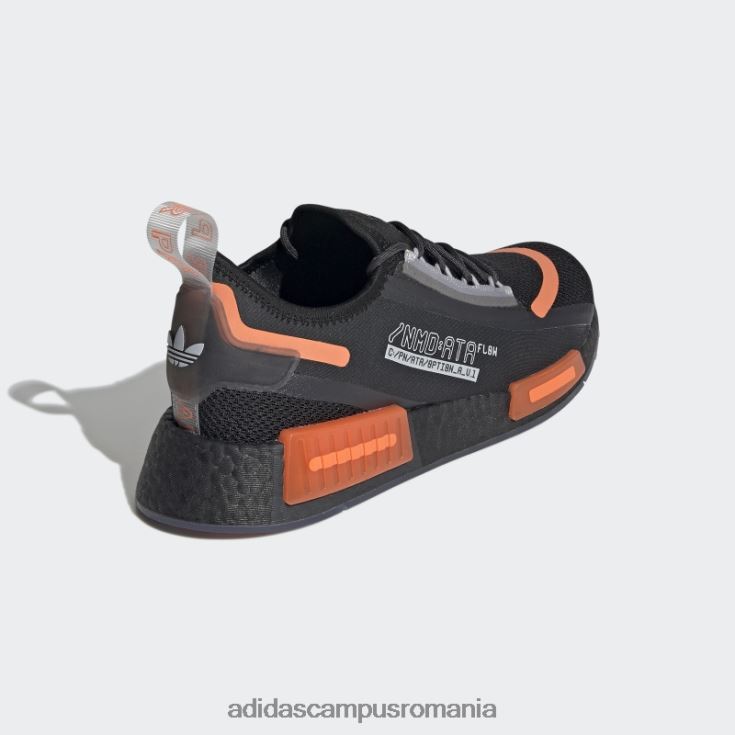 adidas campus romania pantofi nmd-r1 spectoo negru adidas femei negru/carbon/portocaliu J266N216302