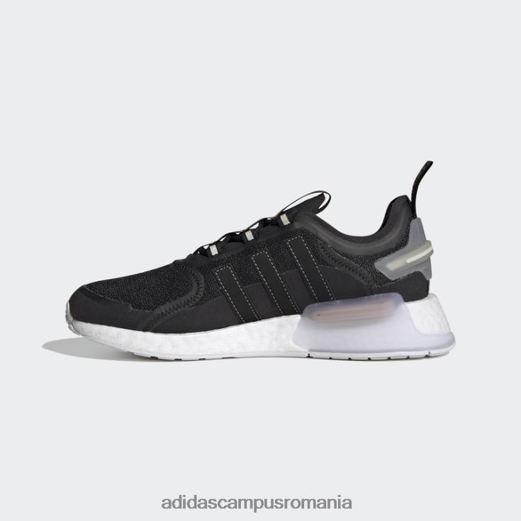 adidas campus romania pantofi nmd-v3 din aluminiu elegant femei negru/alb/aluminiu J266N28719