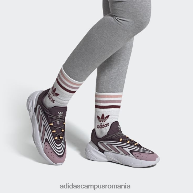adidas campus romania pantofi ozelia maro adidas femei maro/mov/gri liniuță J266N28742