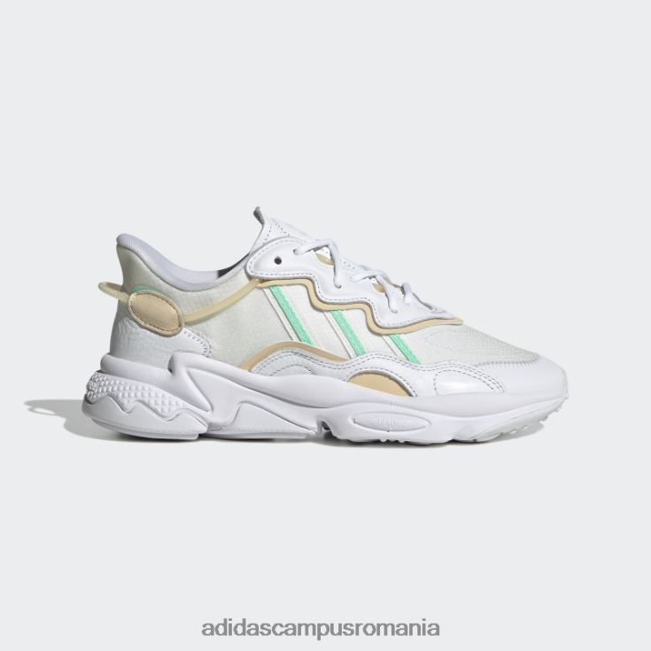 adidas campus romania pantofi ozweego mentă femei alb/mentă/nisip J266N216163
