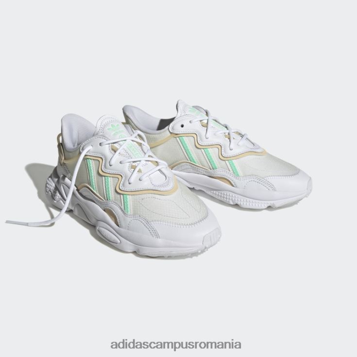 adidas campus romania pantofi ozweego mentă femei alb/mentă/nisip J266N216163