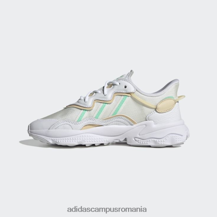 adidas campus romania pantofi ozweego mentă femei alb/mentă/nisip J266N216163