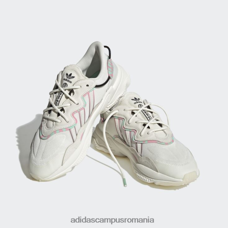 adidas campus romania pantofi ozweego negru elegant femei alb negru J266N215909