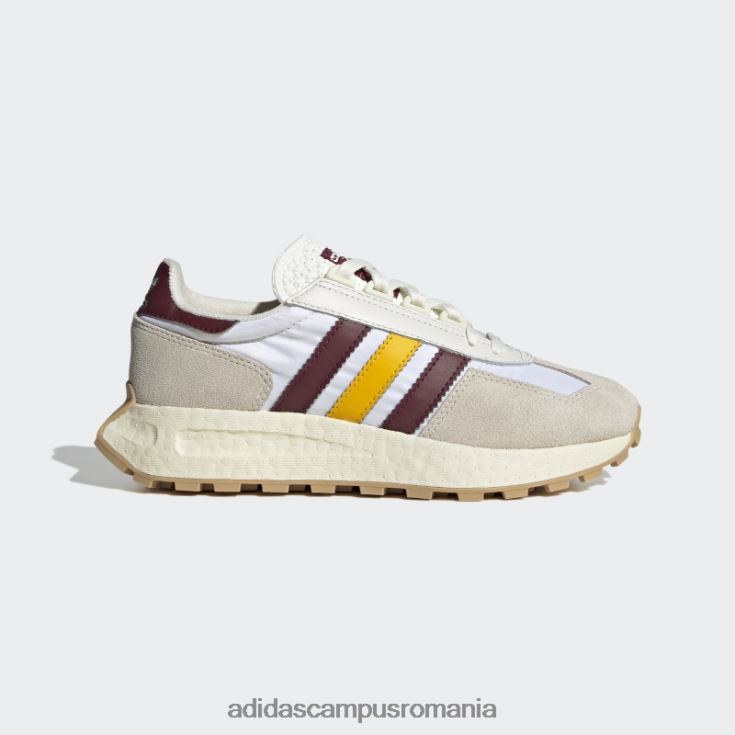 adidas campus romania pantofi retropy e5 roșii femei alb/rosu/aluminiu J266N28445