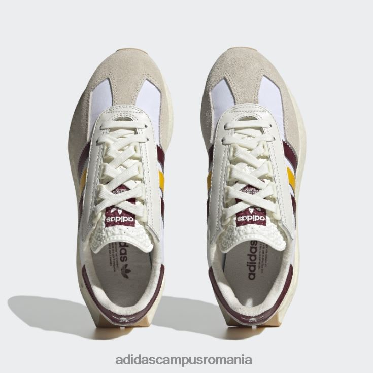 adidas campus romania pantofi retropy e5 roșii femei alb/rosu/aluminiu J266N28445