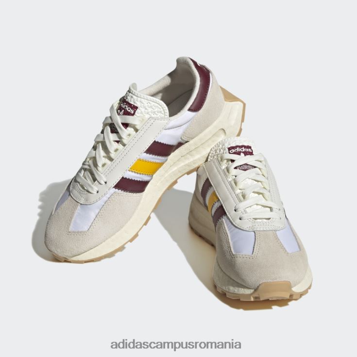 adidas campus romania pantofi retropy e5 roșii femei alb/rosu/aluminiu J266N28445