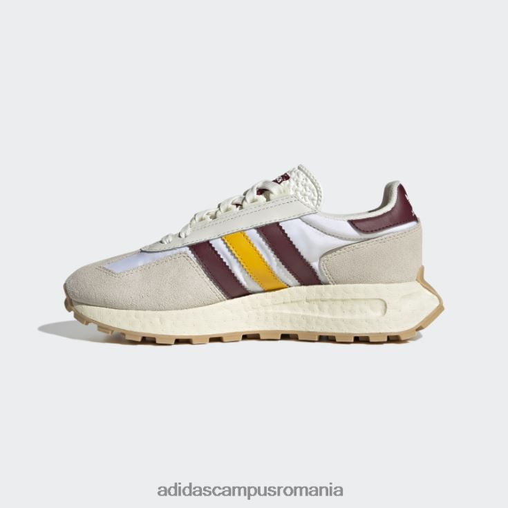 adidas campus romania pantofi retropy e5 roșii femei alb/rosu/aluminiu J266N28445