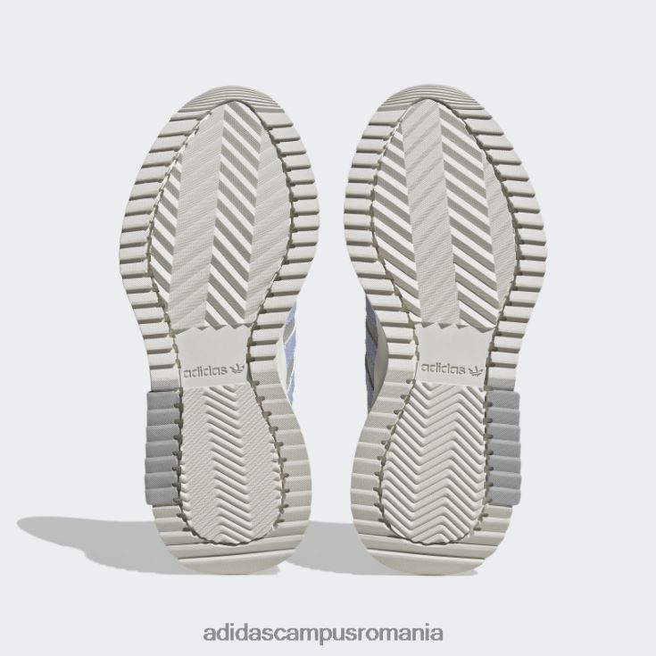 adidas campus romania pantofi retropy f2 albastru zori femei gri/albastru zori/argintiu J266N28434
