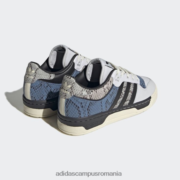 adidas campus romania pantofi rivalry low 86 dash grey femei liniuță gri/negru/alb J266N28485