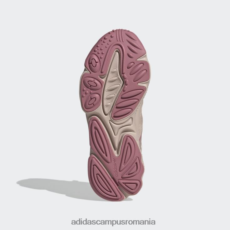 adidas campus romania pantofi roz ozweego femei taupe/roz J266N215896