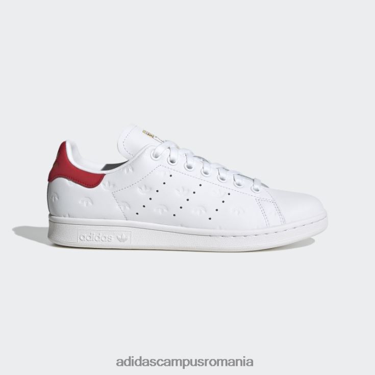 adidas campus romania pantofi stacojii stan smith femei alb/stacojiu/auriu metalic J266N28467