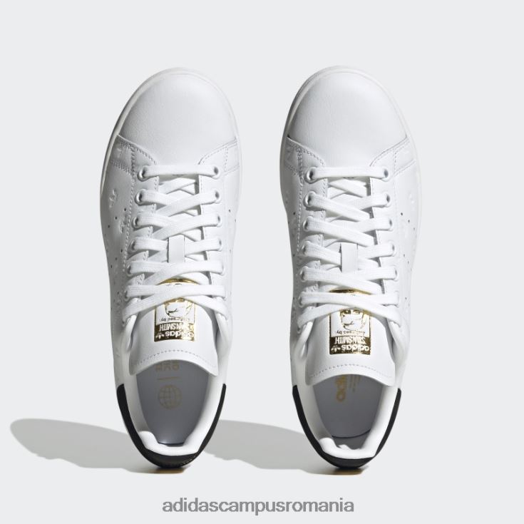 adidas campus romania pantofi stan smith aurii fierbinți metalici femei alb/negru/auriu metalic J266N216011