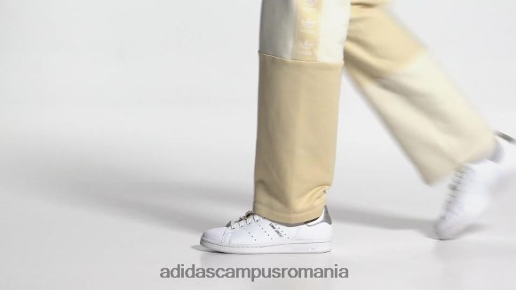 adidas campus romania pantofi stan smith aurii metalici eleganti femei alb/argintiu/auriu metalic J266N28395