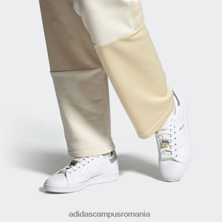 adidas campus romania pantofi stan smith aurii metalici eleganti femei alb/argintiu/auriu metalic J266N28395