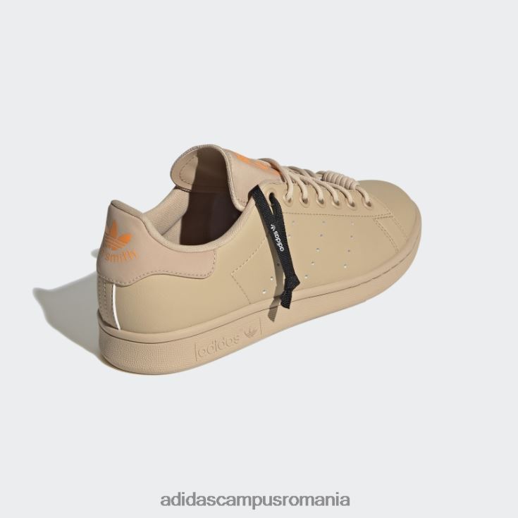 adidas campus romania pantofi stan smith bej femei papură bej/portocaliu J266N28771