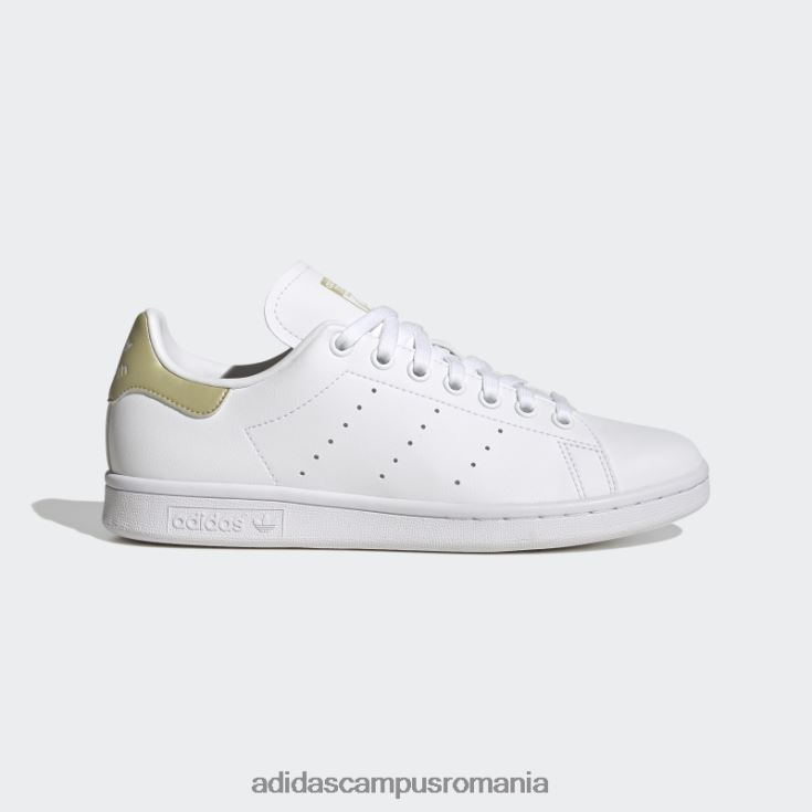 adidas campus romania pantofi stan smith bej nisip femei alb/bej nisipos/maro cretos J266N28402
