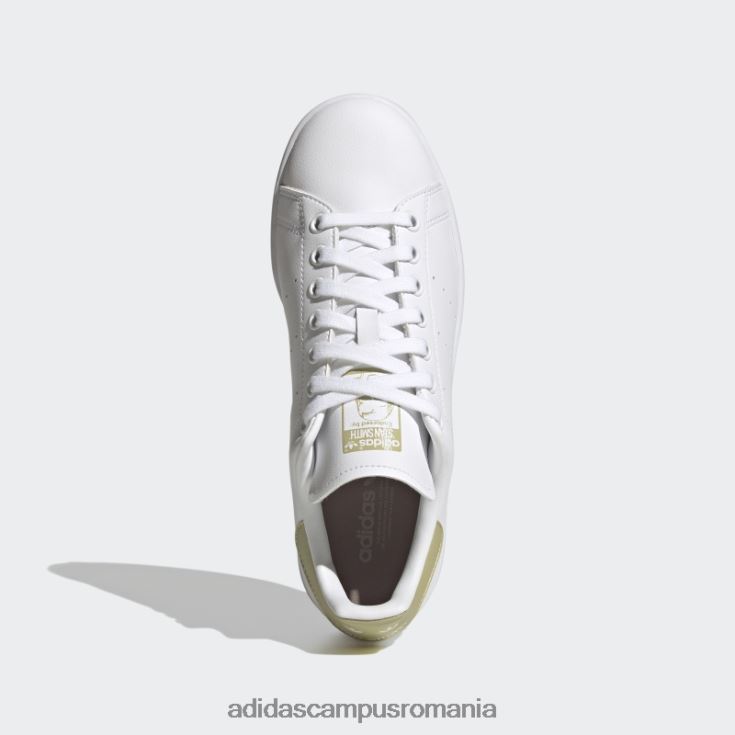 adidas campus romania pantofi stan smith bej nisip femei alb/bej nisipos/maro cretos J266N28402