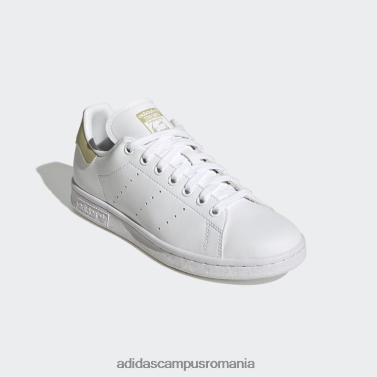 adidas campus romania pantofi stan smith bej nisip femei alb/bej nisipos/maro cretos J266N28402